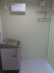 「web内覧会」真冬の洗濯室